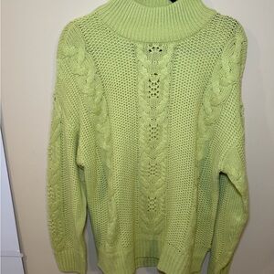 Vero Moda Turtleneck Sweater - Soft Lime